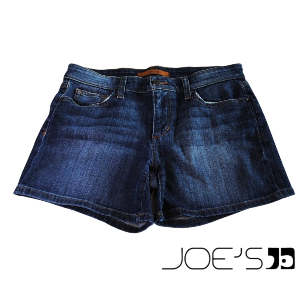 27 Joe's Jeans Blue Cotton Denim Jean Shorts
